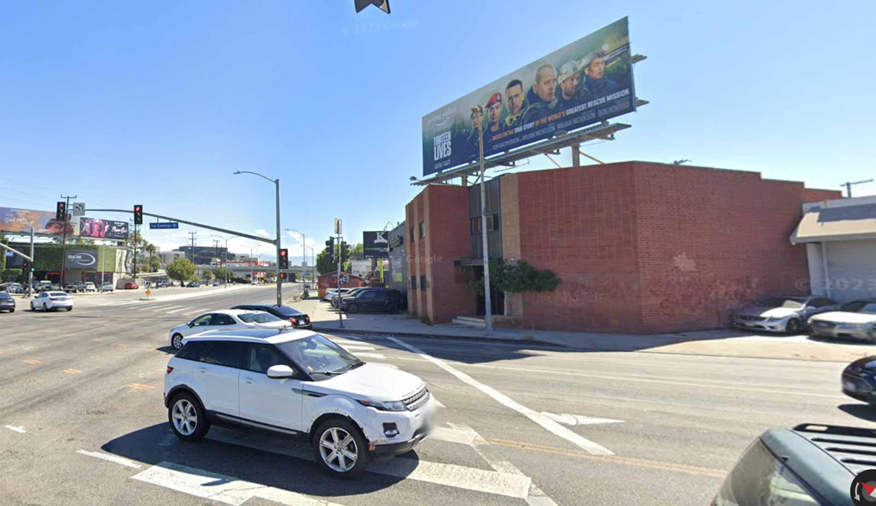 A present-day view of the shooting location for the chariot racing scene in Ben-Hur: A Tale of the Christ (1925), image capture: Aug 2022 @2023 Google.