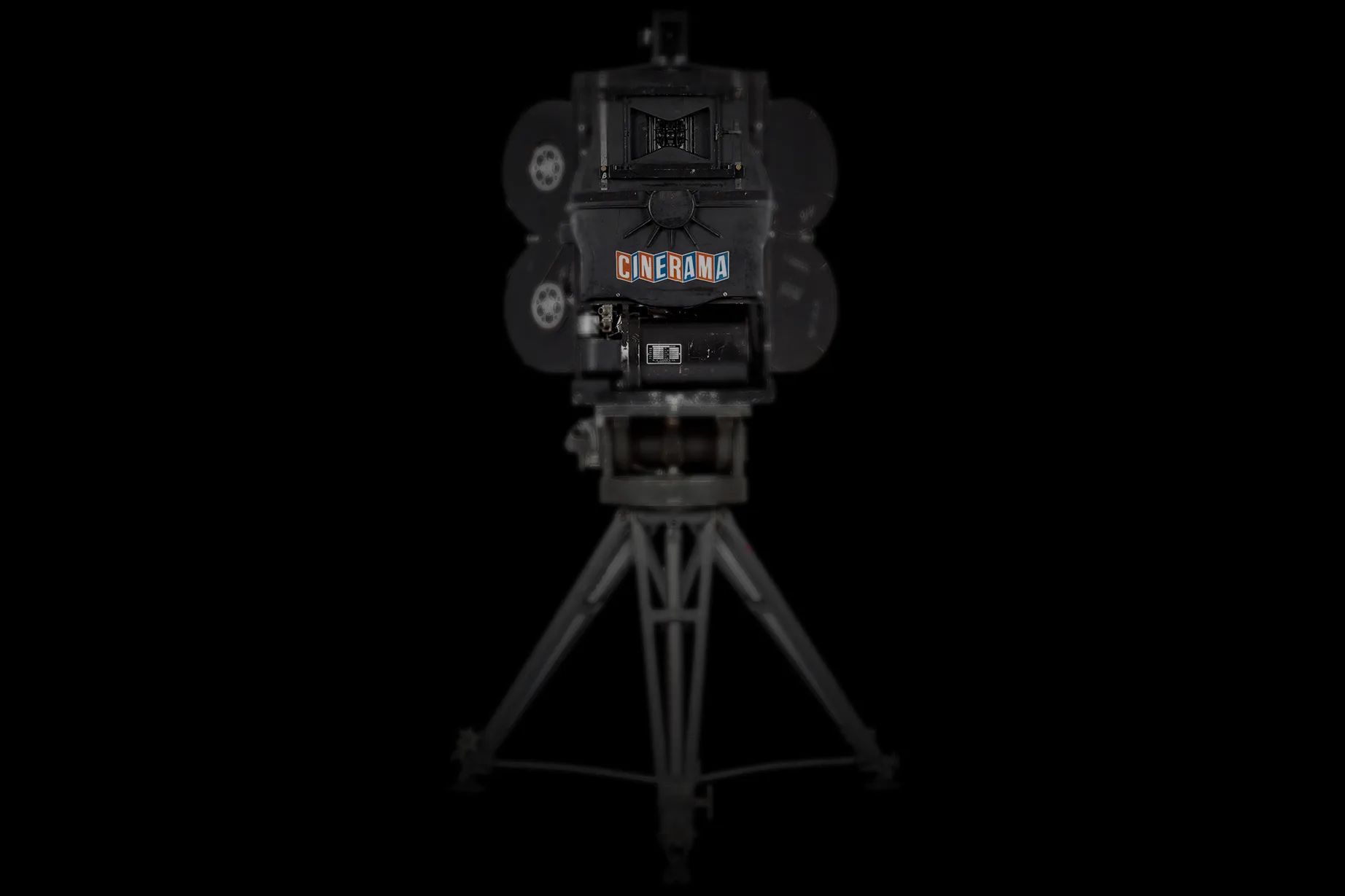 Cinerama camera and slate