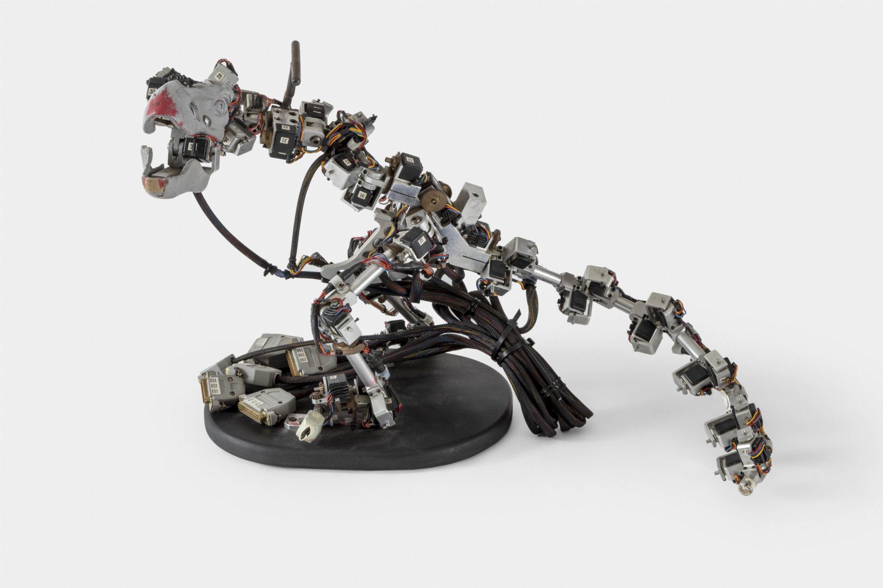 Tyrannosaurus rex Dinosaur Input Device for JURASSIC PARK (1993). Photos by Joshua White/JW Pictures, ©Academy Museum Foundation.