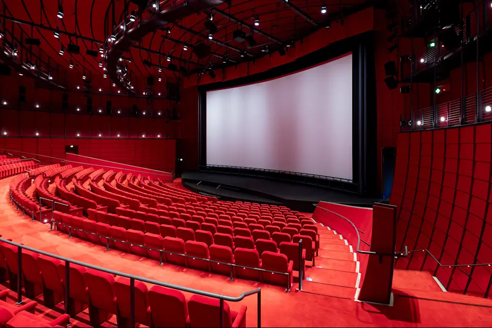 David Geffen Theater, Academy Museum of Motion Pictures. Photo by Iwan Baan/©Iwan Baan Studios, Courtesy Academy Museum Foundations