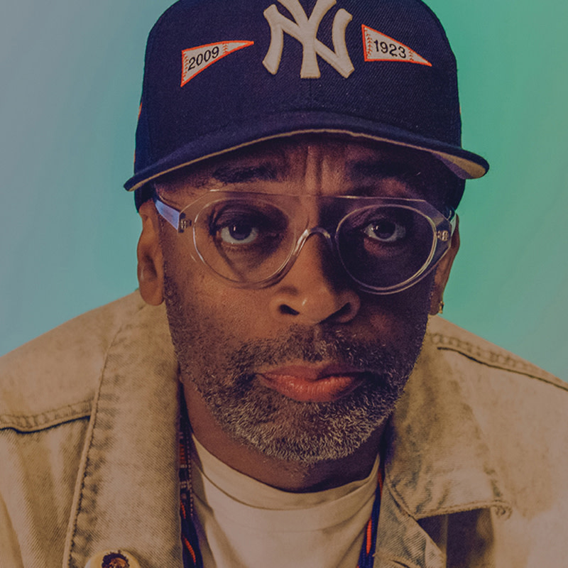 A portrait of Spike Lee. © Micaiah Carter/AUGUST