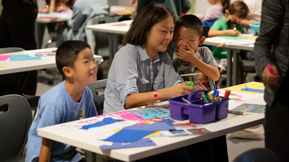 Join us for a stop-motion animation workshop inspired by the film Ponyo in the Shirley Temple Education Studio.