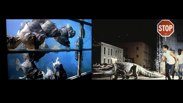 Piranha with Alligator