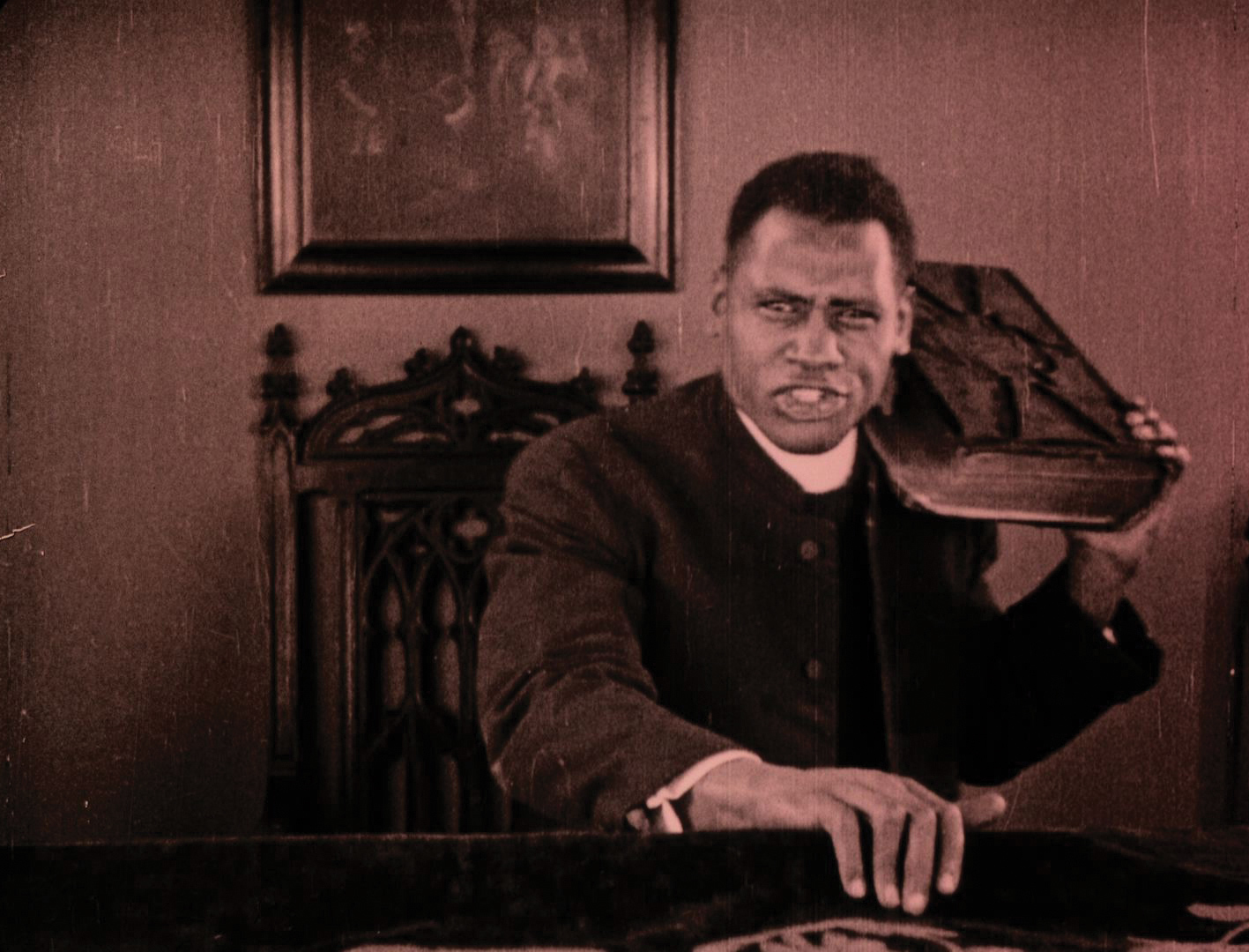 Paul Robeson in Oscar Micheaux’s <i>Body and Soul</i> (1925). Courtesy of Kino Lorber