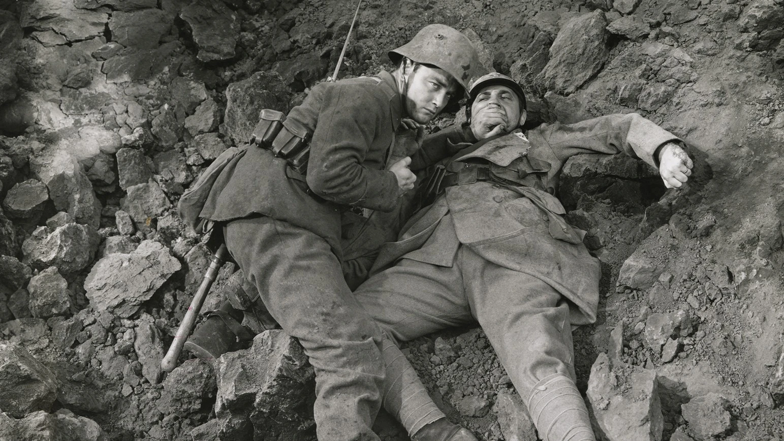 This epic adaptation of the 1929 German novel by Erich Maria Remarque offers a staunch and enduring antiwar message through the eyes of German soldiers during World War I.