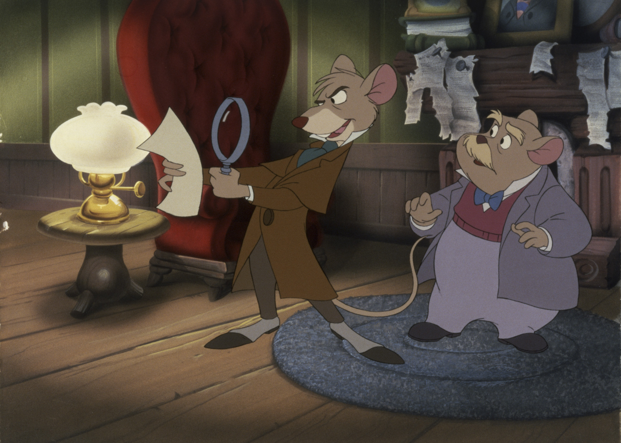 The Great Mouse Detective in 35mm