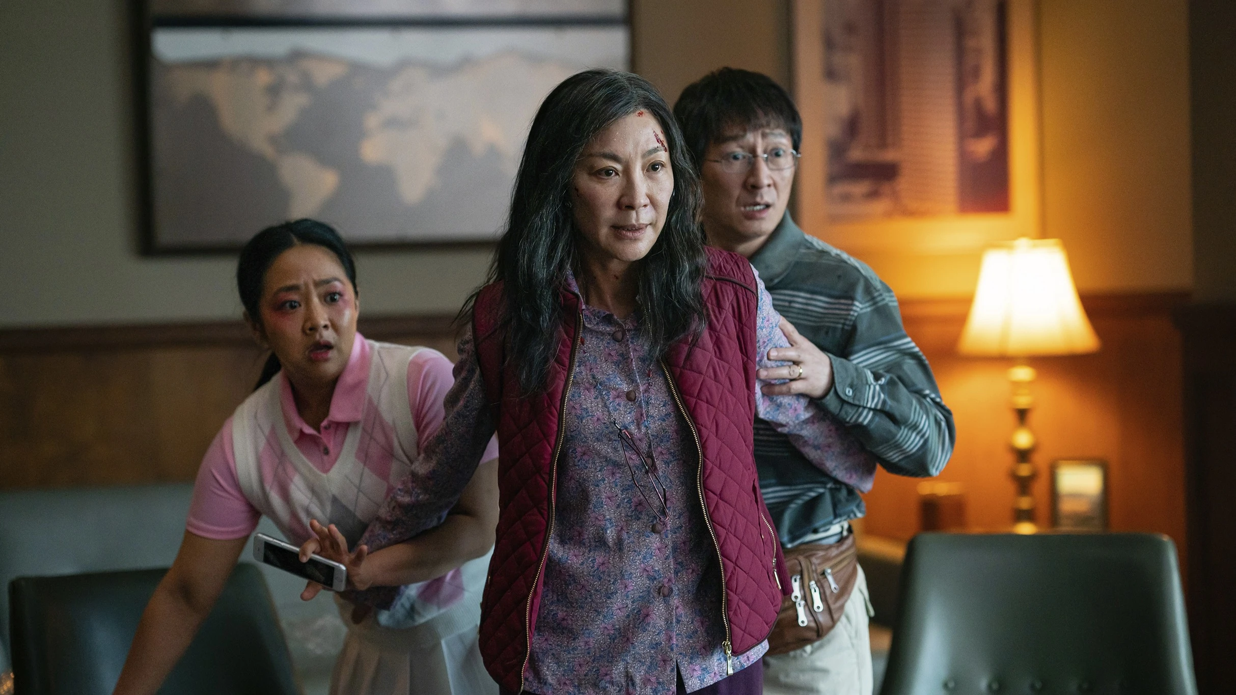 A surreal fantasy/science fiction/action/comedy/drama about a Chinese American family that owns a laundromat and learns they must explore the multiverse to save their own universe.