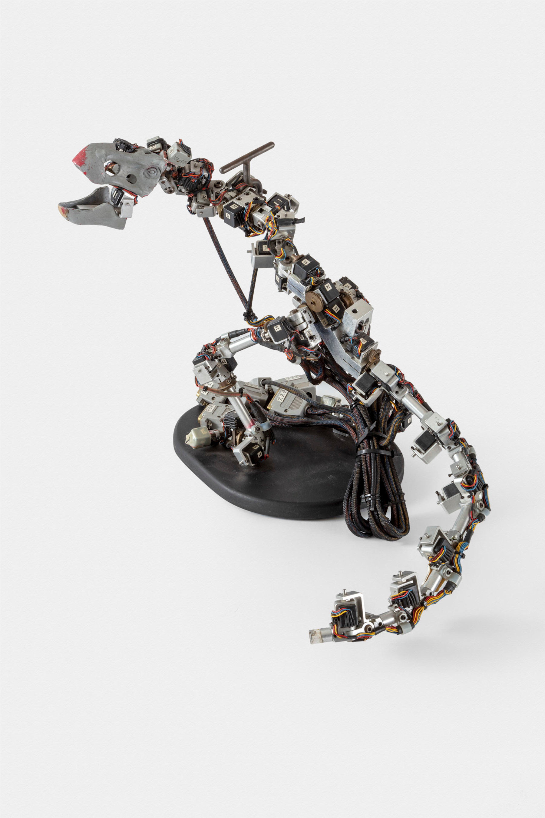 Tyrannosaurus rex Dinosaur Input Device for JURASSIC PARK (1993). Photos by Joshua White/JW Pictures, ©Academy Museum Foundation.