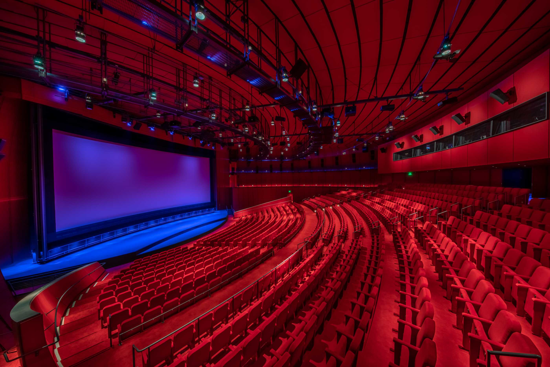 David Geffen Theater. Academy Museum of Motion Pictures Photo by Line 8 Photography