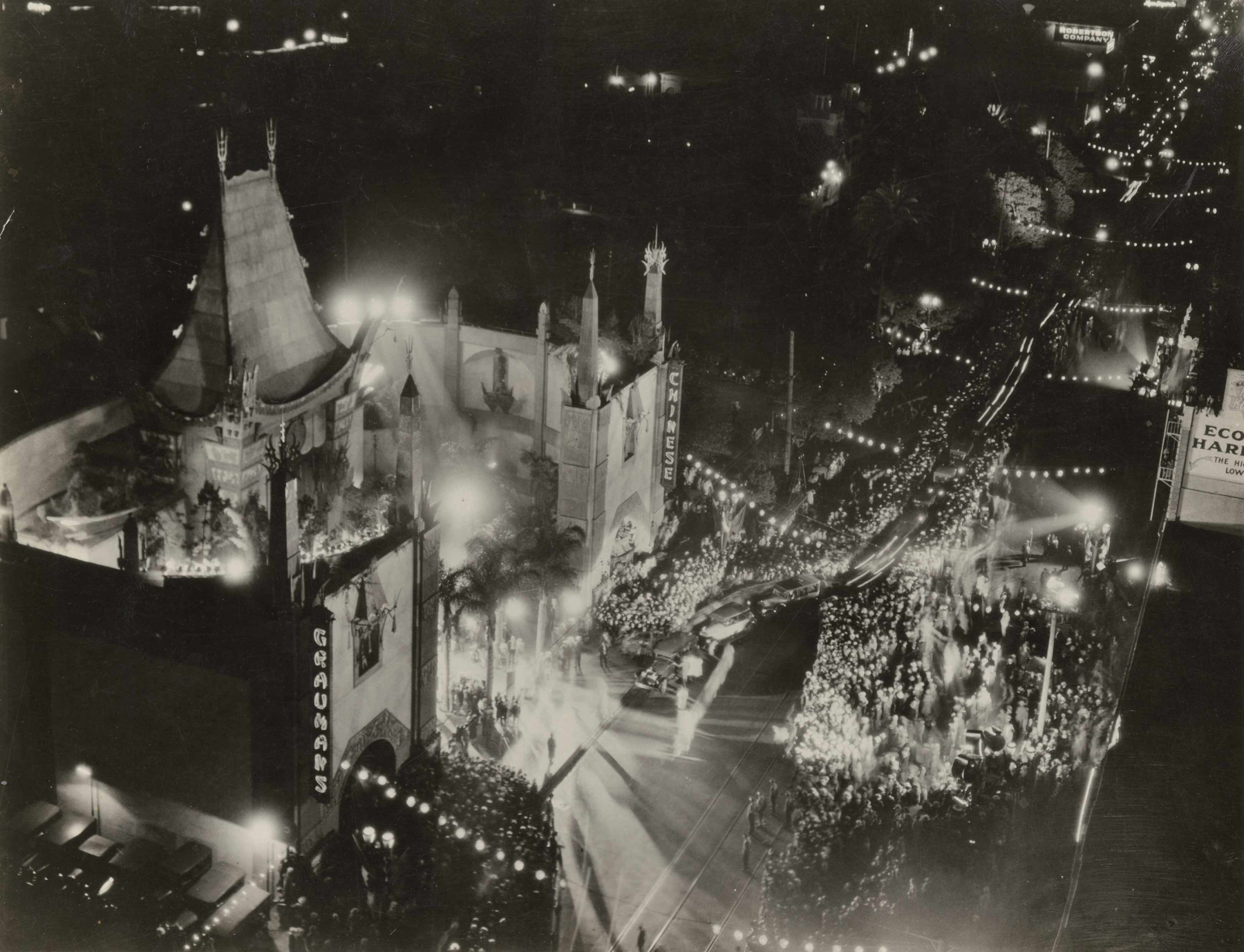 Official opening of the Grauman’s Chinese Theatre, May 18, 1927, for the premiere of Cecil B. DeMille's The King of Kings  

Courtesy of Core Collection, Margaret Herrick Library, Academy of Motion Picture Arts and Sciences 