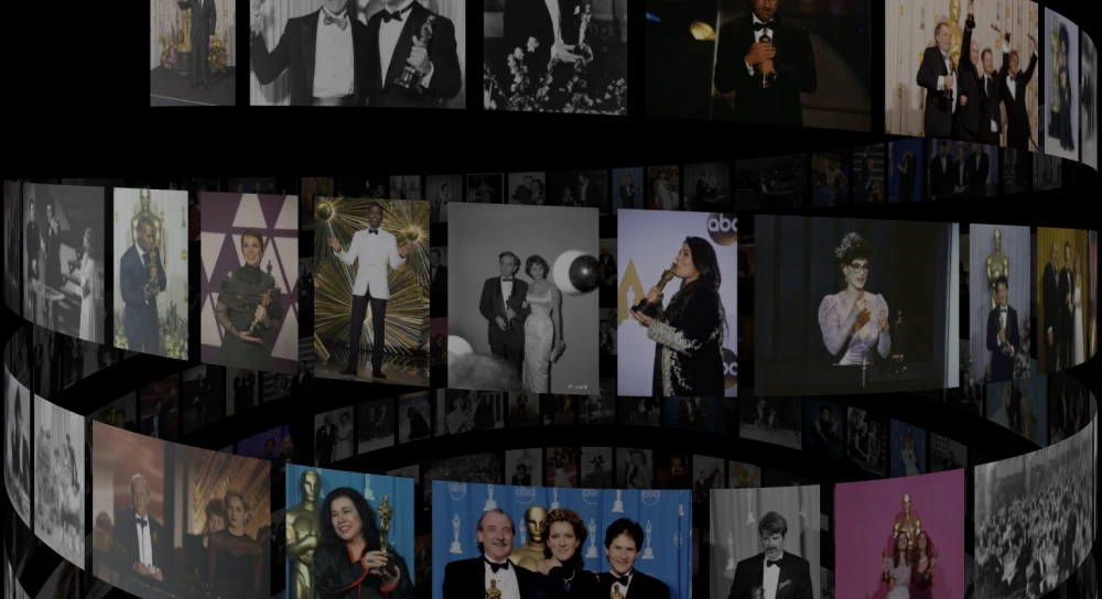 Academy Awards History Timeline, landing page