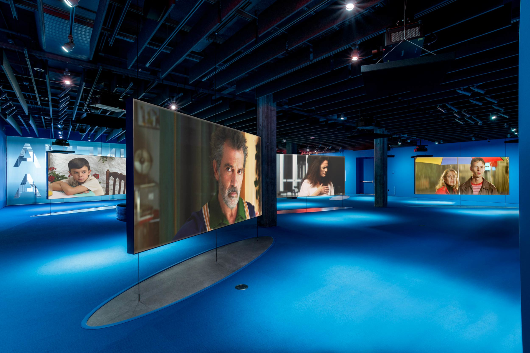 Installation: Pedro Almodóvar, <i>Stories of Cinema </i>, Academy Museum of Motion Pictures, photo by Joshua White, JWPictures/©Academy Museum Foundation