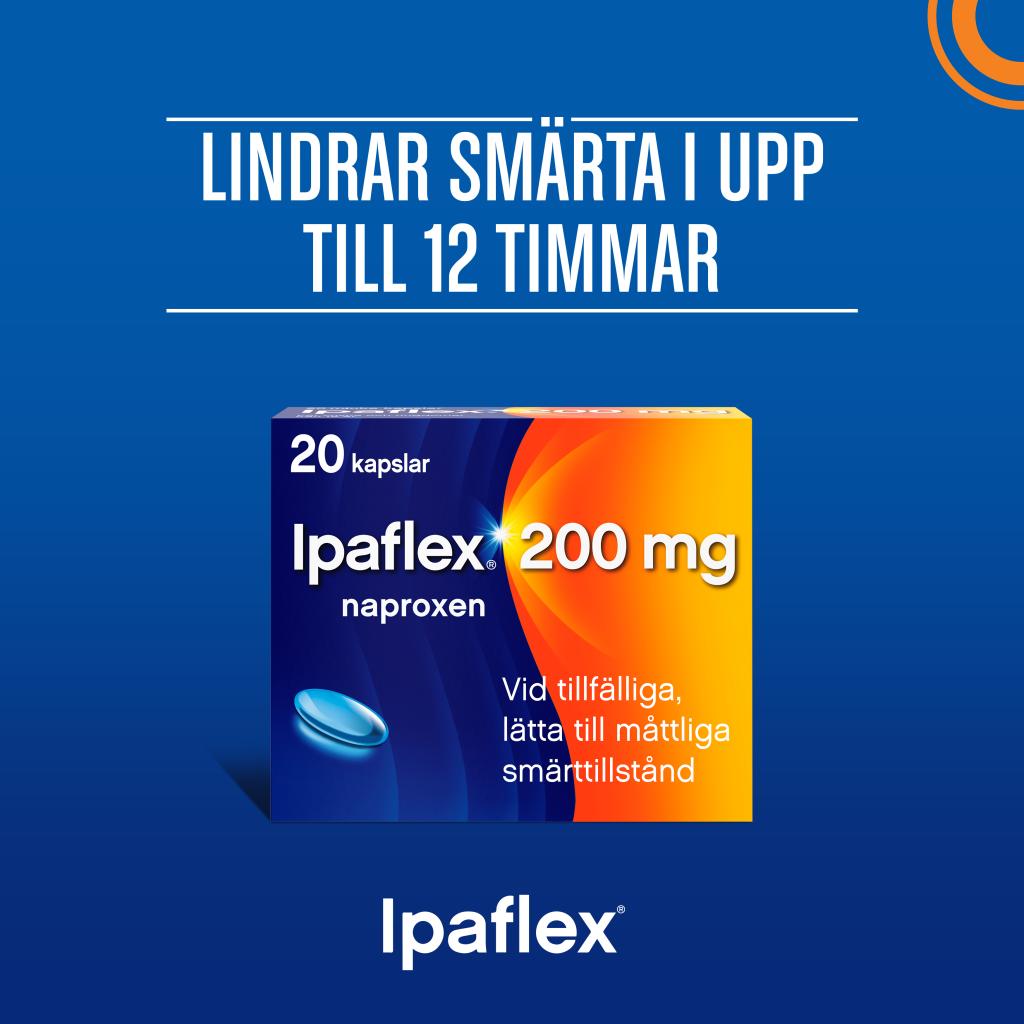 IPAFLEX® (naproxen) 200 mg mjuka kapslar