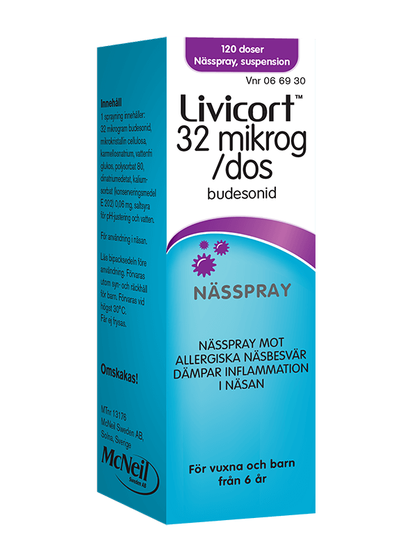 LIVICORT® nässpray