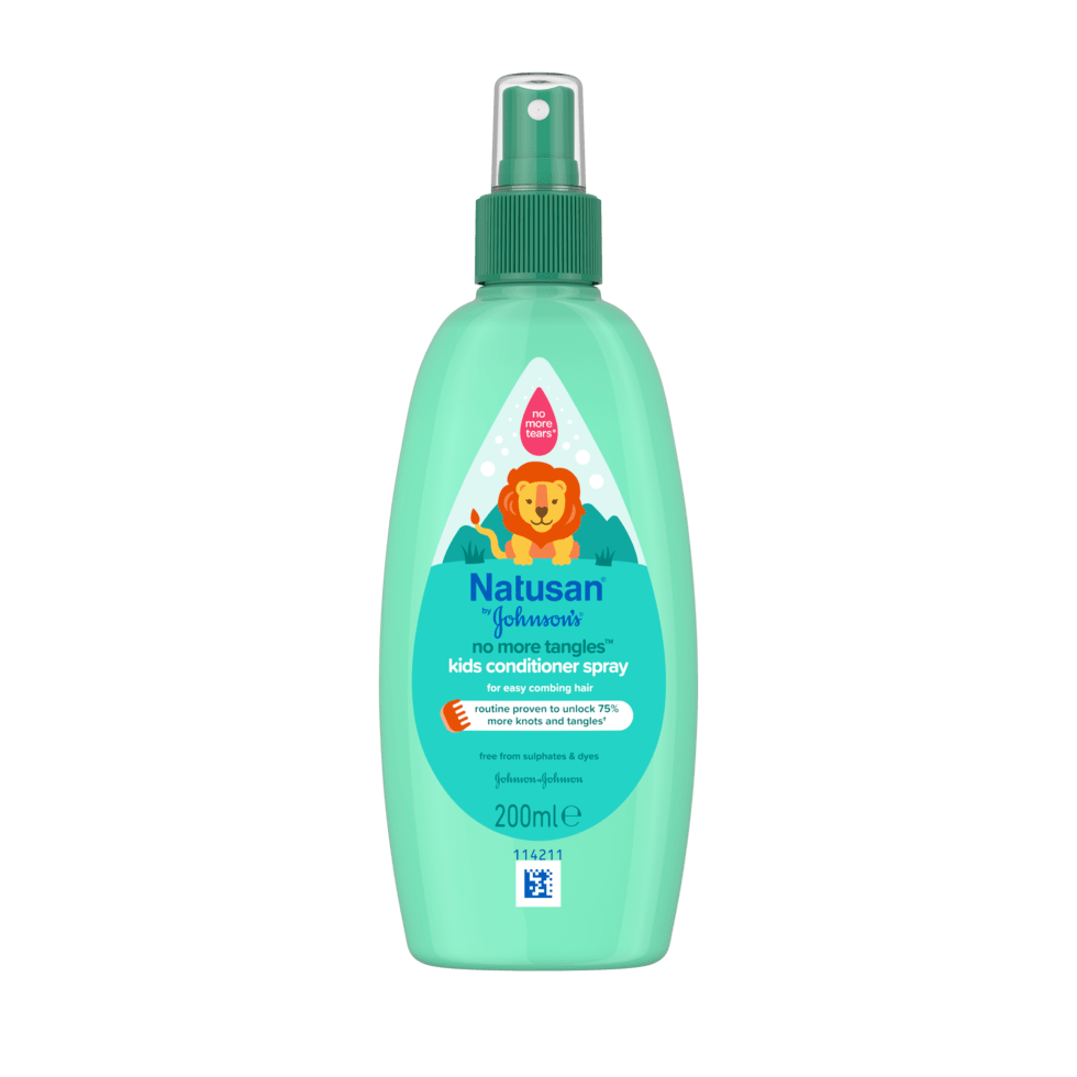 Natusan® by Johnson’s® No More Tangles™ Kids Conditioner Spray