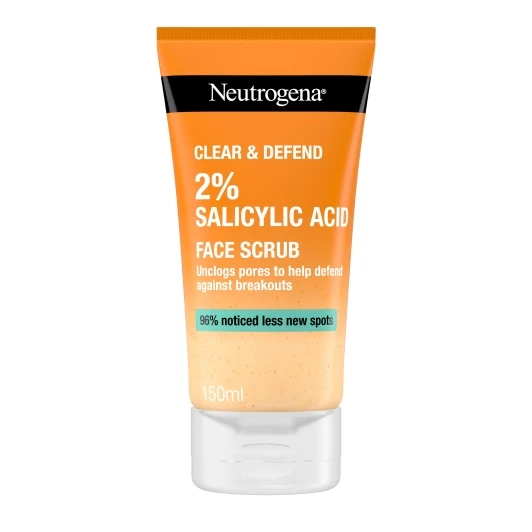 Neutrogena<sup>&amp;reg;</sup> Clear &amp;amp; Defend 2 % Salicylic Acid Face Scrub