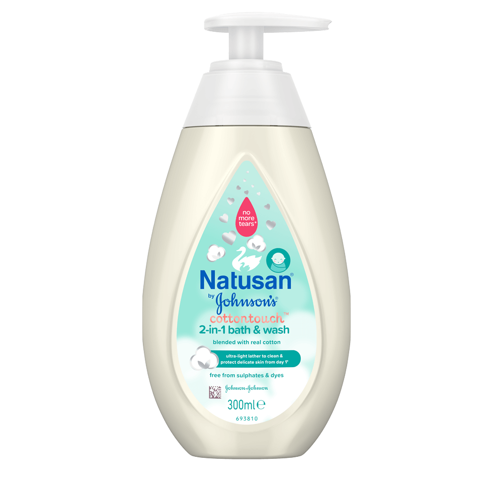 Natusan® by Johnson’s® Cottontouch™ 2-in-1 Bath and Wash