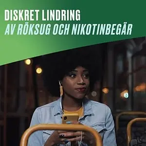 DISKRET LINDRING AV RÖKSUG OCH NIKOTINBEGÄR