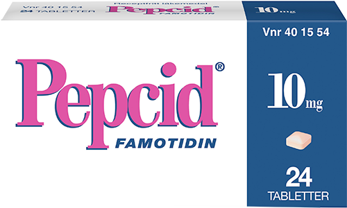 Pepcid AC 24 tablet pack shot