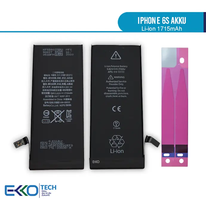 Für iPhone 6s Akku Li-ion 1715 mAh