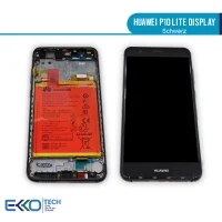 Für Huawei P10 lite Display (Schwarz)