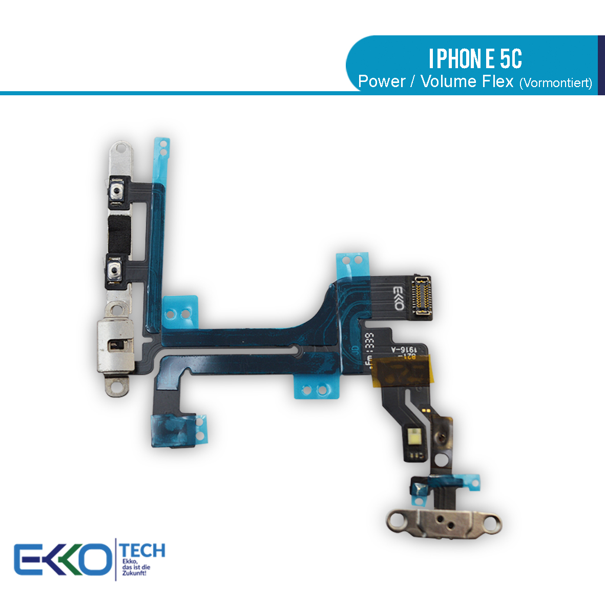 iPhone 5c Power-Volume-Flex Vormontiert 01