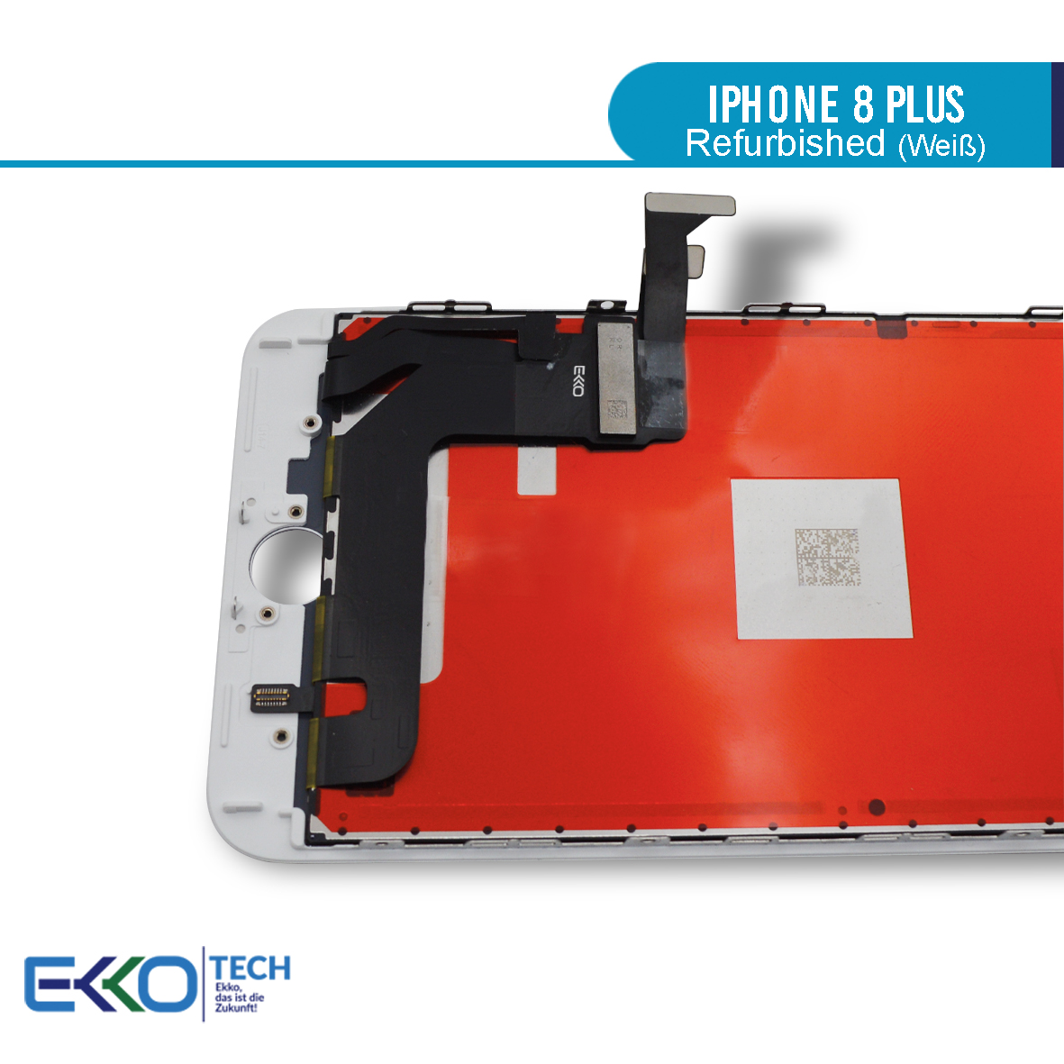 iPhone 8-Plus Refurbished Weiß 02