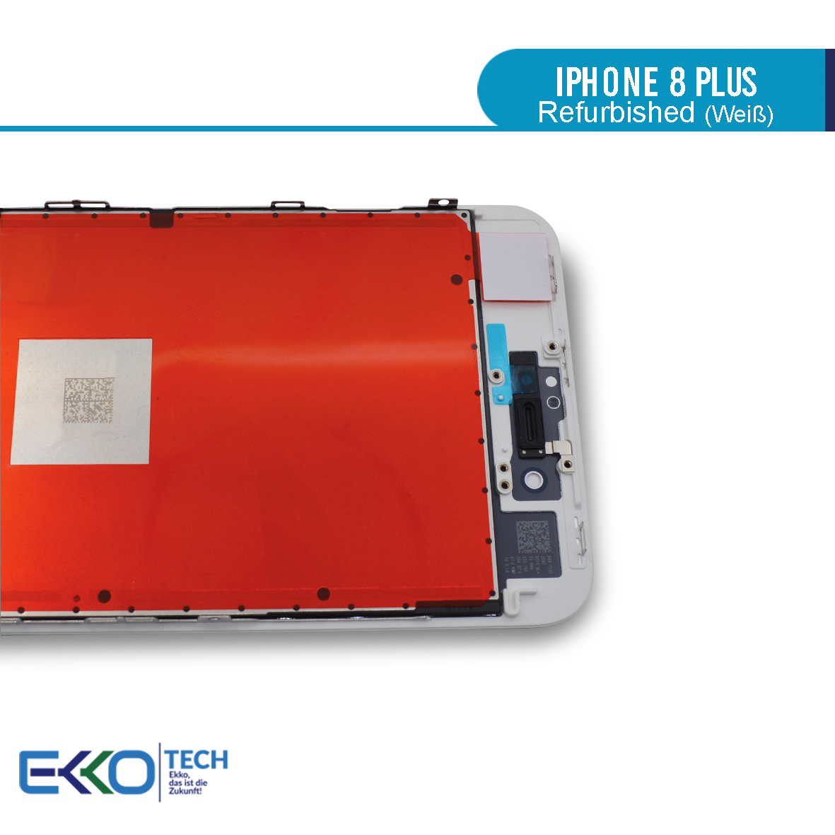 iPhone 8-Plus Refurbished Weiß 04