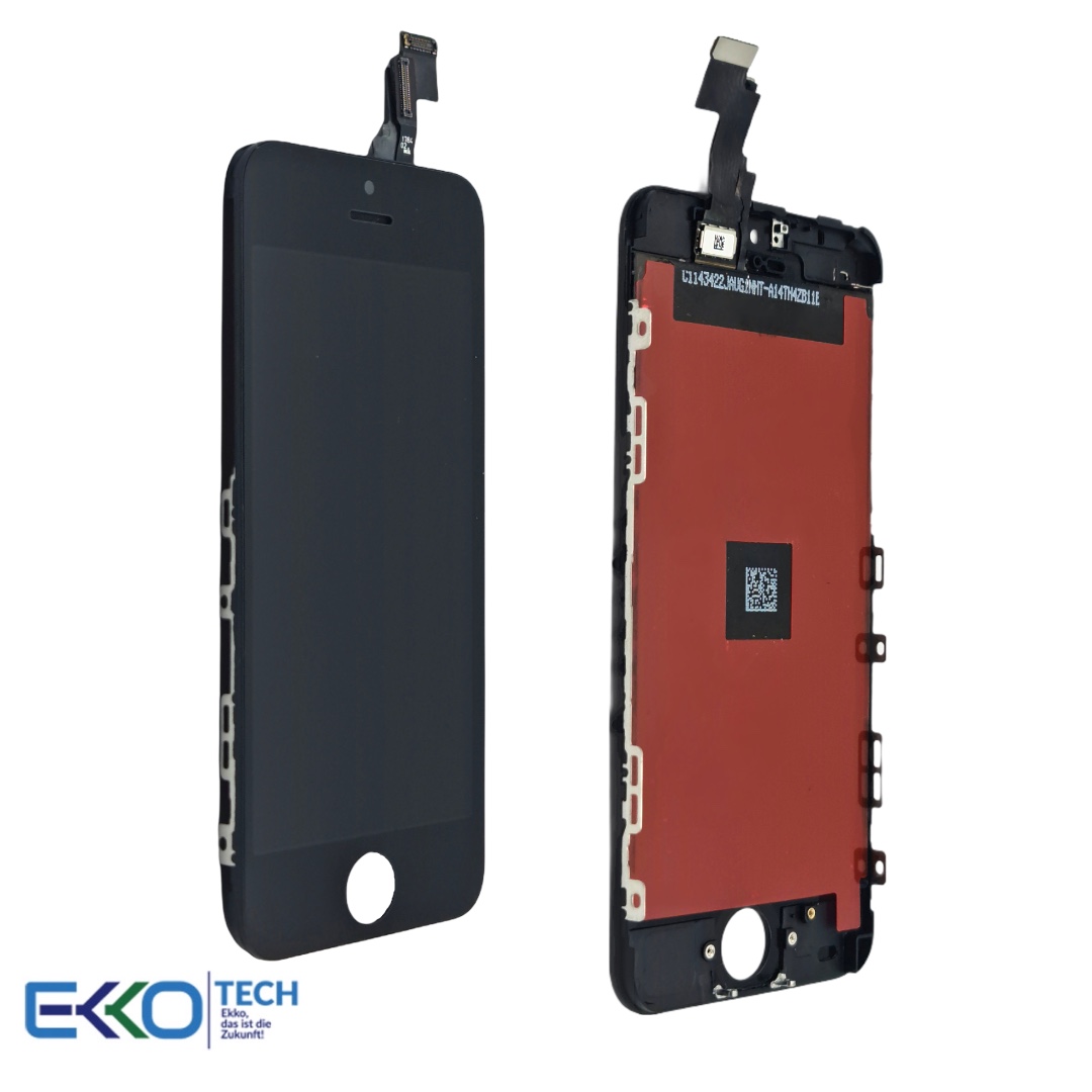 iPhone 5c Displayeinheit Refurbished Schwarz 03