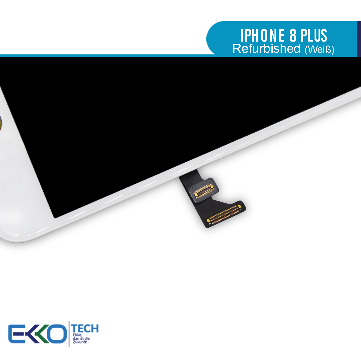 iPhone 8-Plus Refurbished Weiß 01