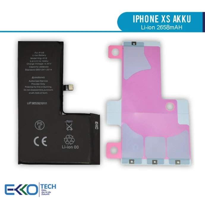 Für iPhone XS Akku Li-ion 2658 mAh