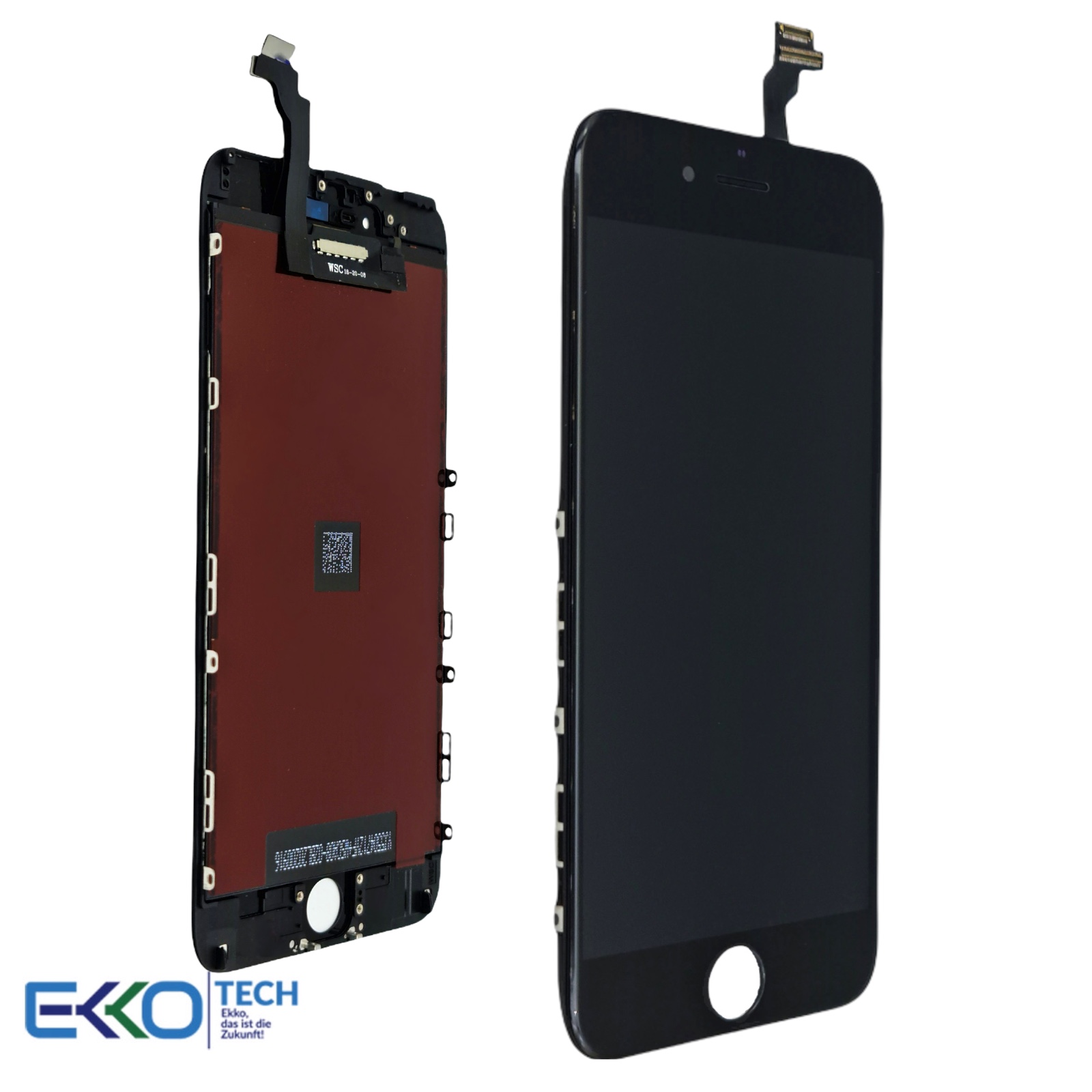 iPhone 6-Plus Displayeinheit Copy Schwarz 03