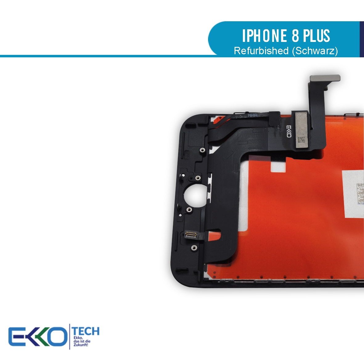 iPhone 8-Plus Refurbished Schwarz 03