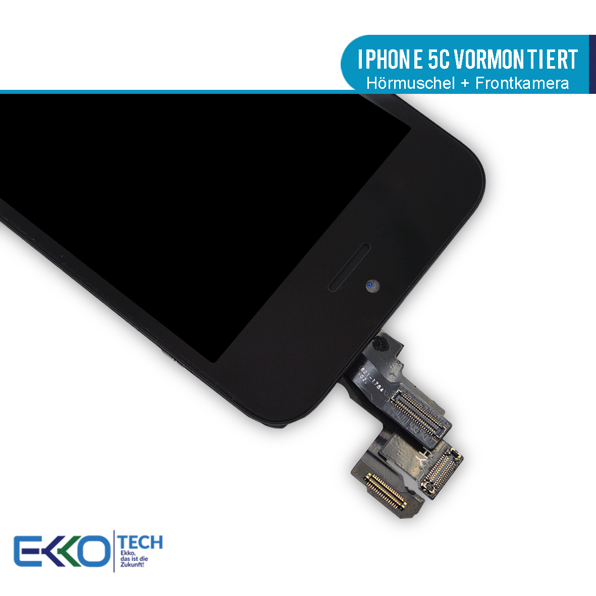 iPhone 5c Hörmuschel-Frontkamera Vormontiert 01