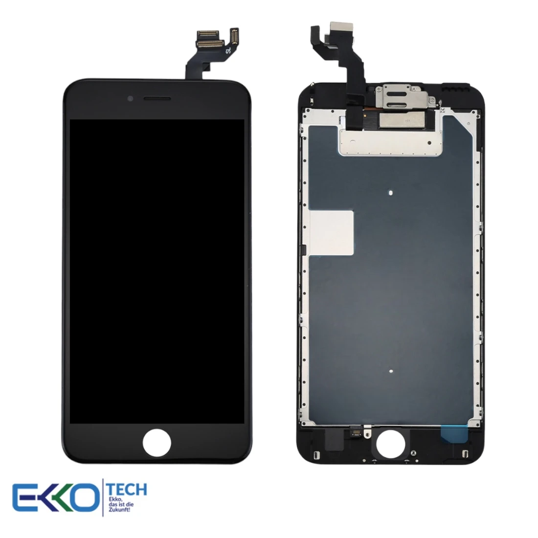 Fullset, Displayeinheit geeignet für iPhone 6s Plus Schwarz