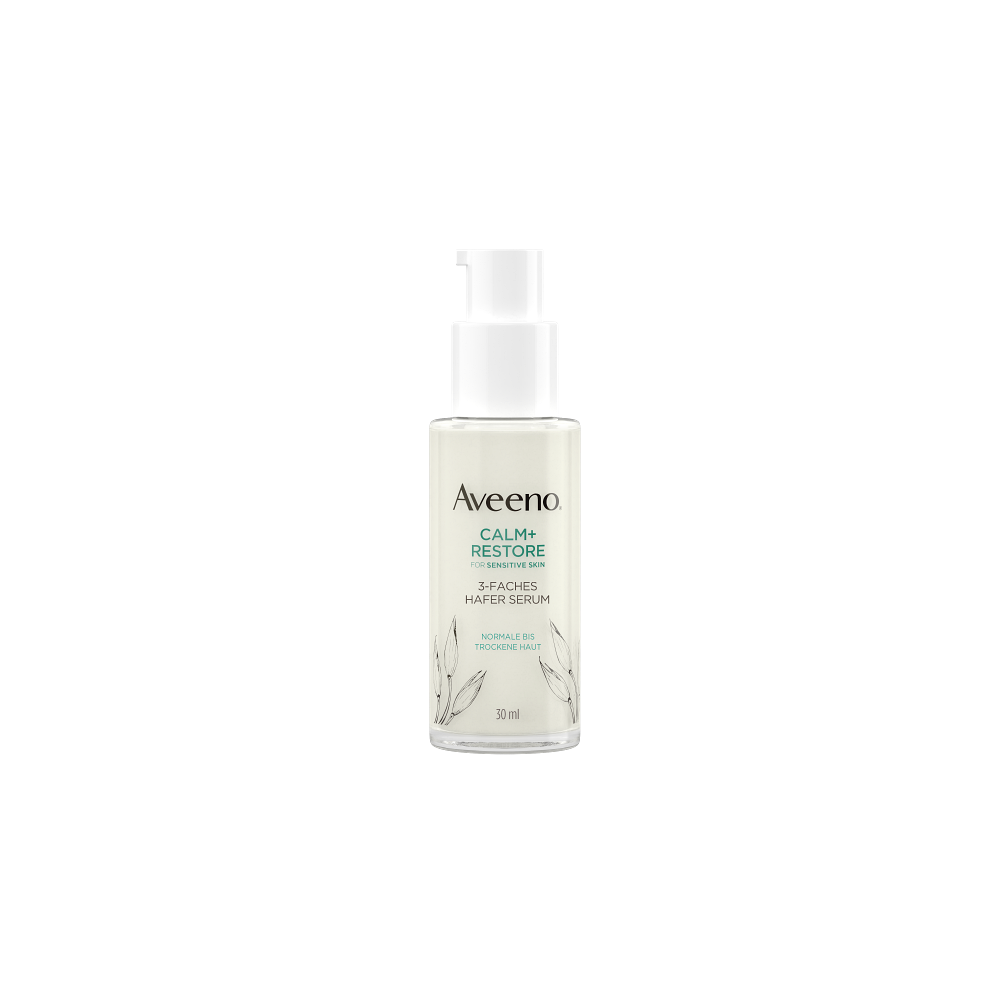 Aveeno® Calm + Restore™ Serum z kompleksem z Potrójnym Owsem, 30ml – zdjęcie produktu z przodu