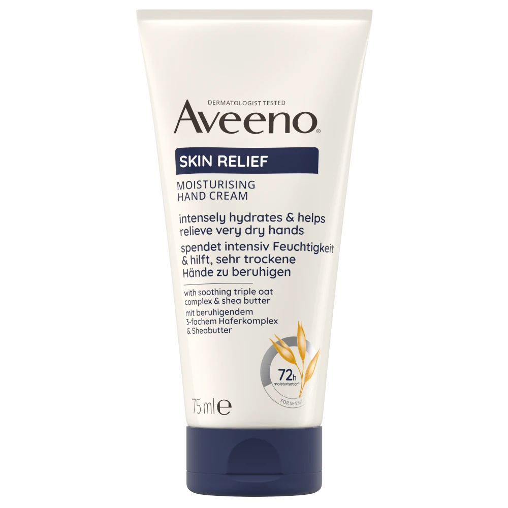 Aveeno® Skin Relief Nawilżający krem do rąk, bezzapachowy