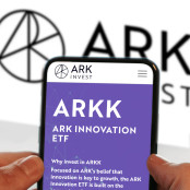 ark-invest.com website landing page