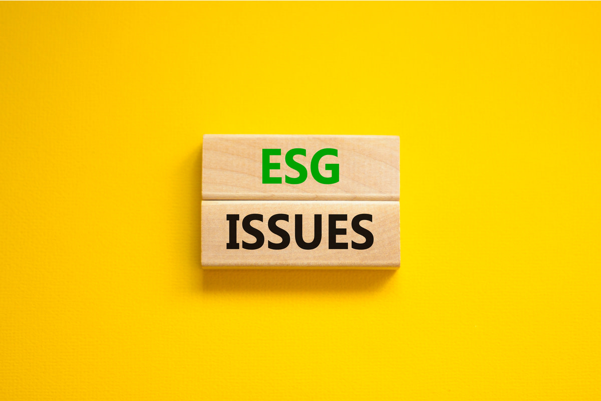 ESG environmental social governance issues symbol