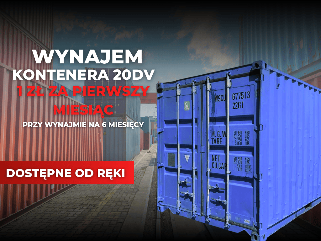 Wietrzenie magazynów! Kontenery teraz w MEGAPROMOCJI! | Omida VLS