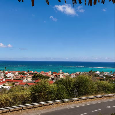 Panoramic View of Grand-Bourg, Marie-Galante