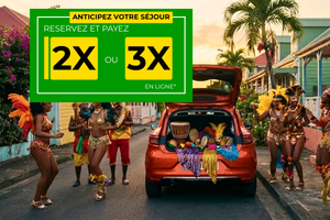 Carnaval : Réservez votre voiture  maintenant, payez en plusieurs fois ! 