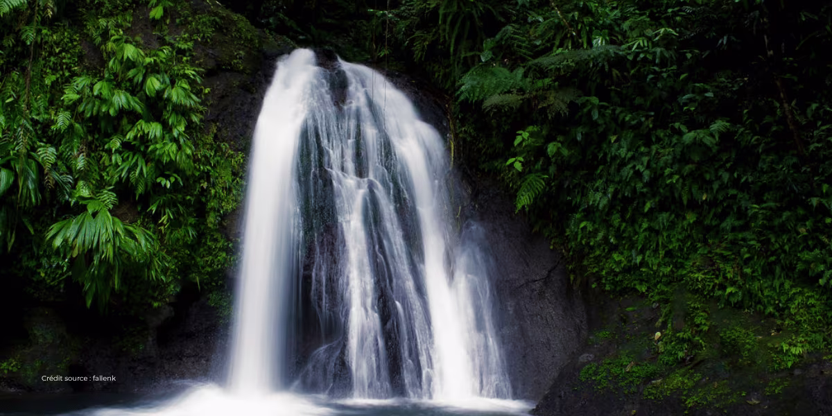 cascade des ecrevisses petit bourg guadeloupe