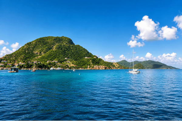 Le Chameau, sommet des Saintes en Guadeloupe