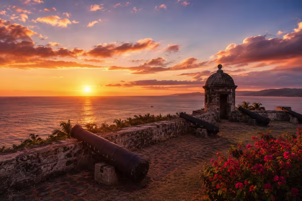 fort fleur epee gosier coucher du soleil guadeloupe