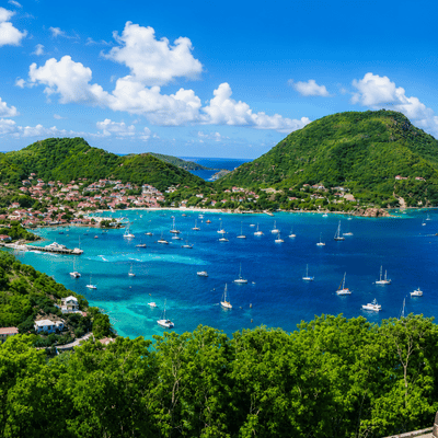 Baie des Saintes à Terre-de-Haut en Guadeloupe