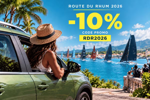 Code promo - Route du Rhum avec Europcar Guadeloupe
