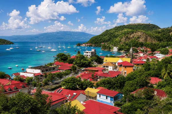 Bourg de Terre-de-Haut aux Saintes