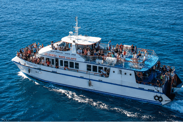 Boat excursion to Les Saintes, Guadeloupe