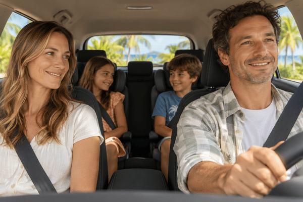 Protection conducteur et passagers (PAI) – Voyage en famille avec Europcar Guadeloupe